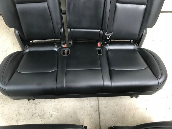 фото №9, Tesla y 2021 2022 2023 сидіння сидіння перед диван зад чорна шкіра