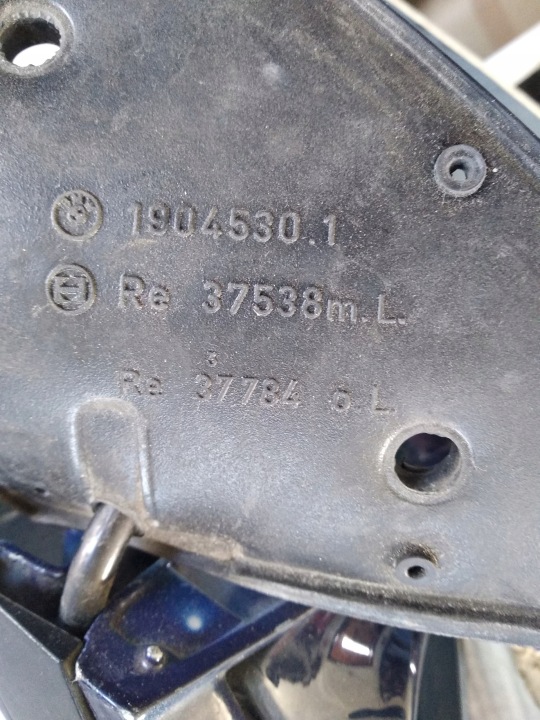 фото №8, Bmw e30 дзеркало праве 4pin сині 19045280