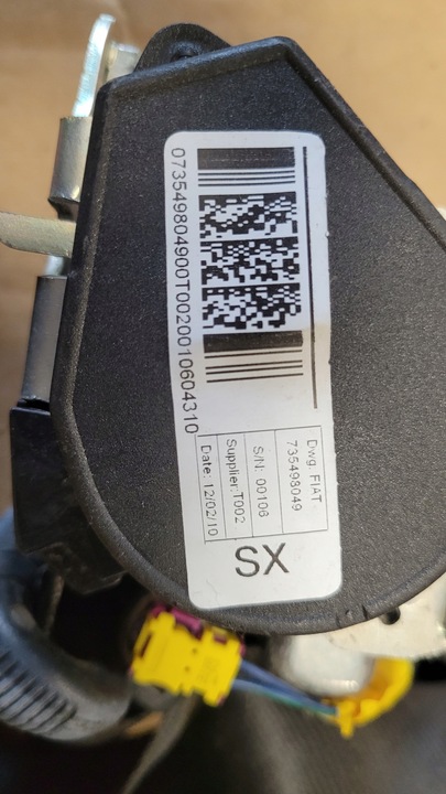 фото №4, 2 x натяжитель pas fiat doblo ii рестайлинг opel combo 735498049 7355004153 оригинал