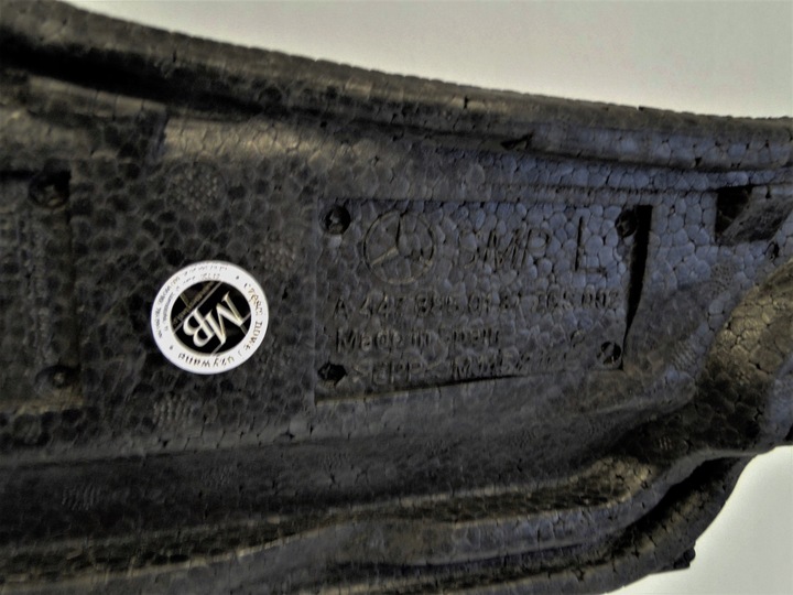 фото №6, Mercedes v класс w447 447 пенополистирол абсорбер левый