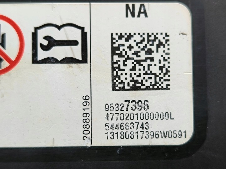 фото №6, Buick encore i 2018 перед сторона левая подушка безопасности подушка безопасности сиденья