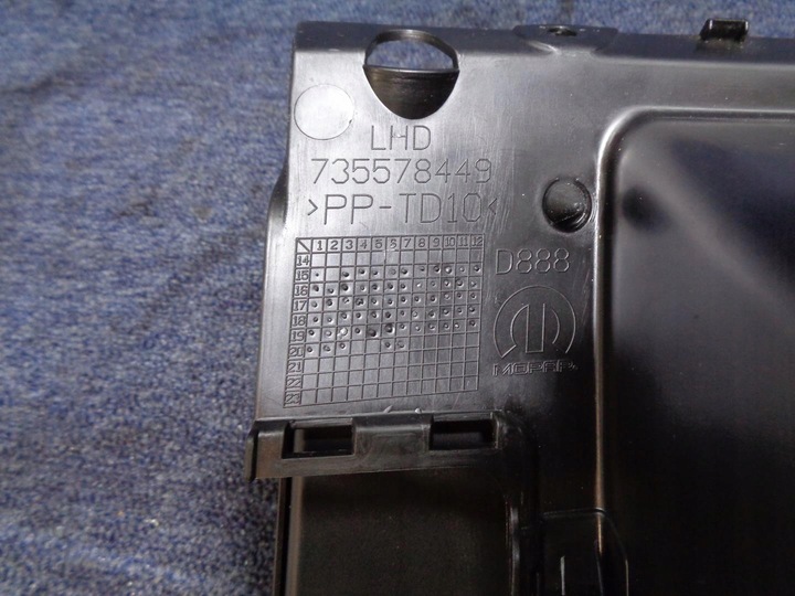 фото №8, Бардачок панели консоли 07356382960 fiat 500 рестайлинг 2015-