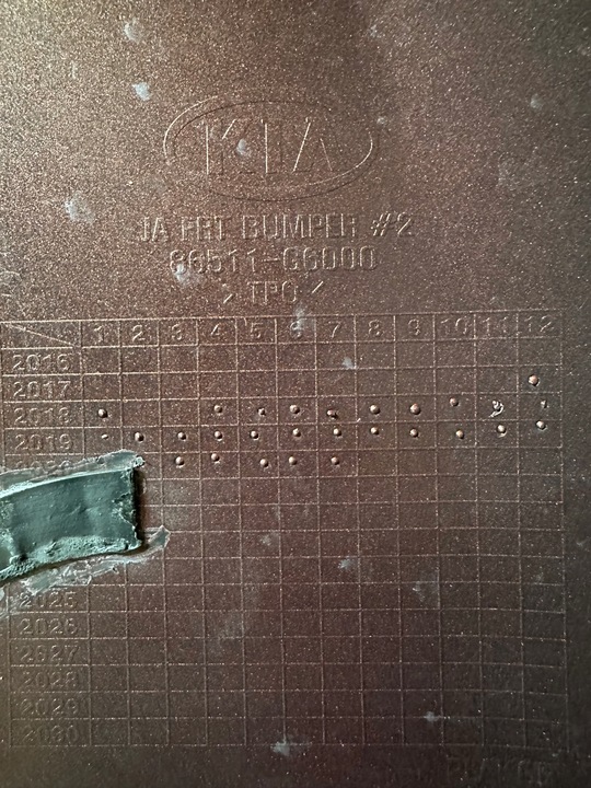 фото №10, Kia picanto 3 iii 17r- бампер переднее перед