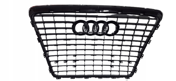 фото №4, Audi a6 c6 08- решітка радіатор решітка радіатора чорний блиск рамка хром
