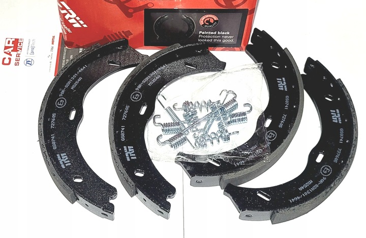 фото №1, Trw gs8741 гальмівні колодки гальмо ручний mercedes vito