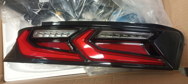 фото №6, Лампа лампи зад led комплект vland red європа 5pin chevrolet camaro 2016-18