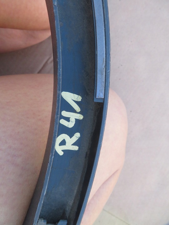 фото №13, Vw tiguan планка крыло левый зад 5n0854819c