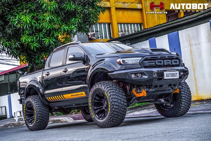 фото №15, Бампер переднее стальной offroad hamer king ford ranger 2016-2022