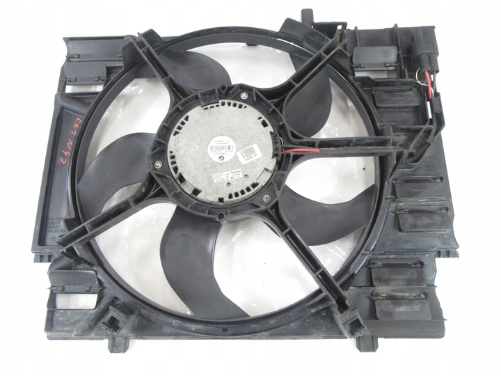 фото №8, Вентилятор радиатор вентилятор bmw 5 e60 e61 m47 m57 2.0 2.5 3.0
