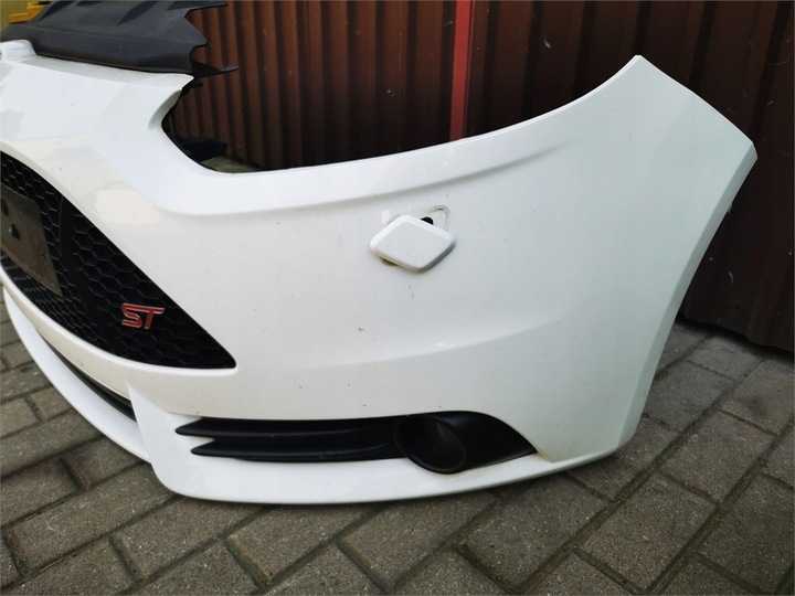 фото №8, Ford focus mk3 st 10-14 бампер перед комплектний демонтаж омивачі