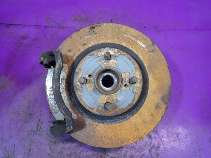 фото №7, Toyota corolla e12 03-07 1,4 d4d поворотный кулак перед левая 280mm pod abs