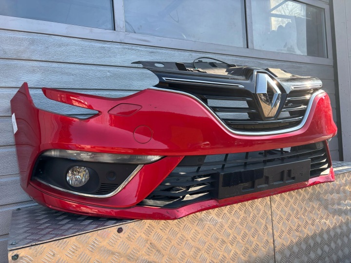 фото №7, Renault megane iv бампер перед комплектный омыватель 4xpdc 16-