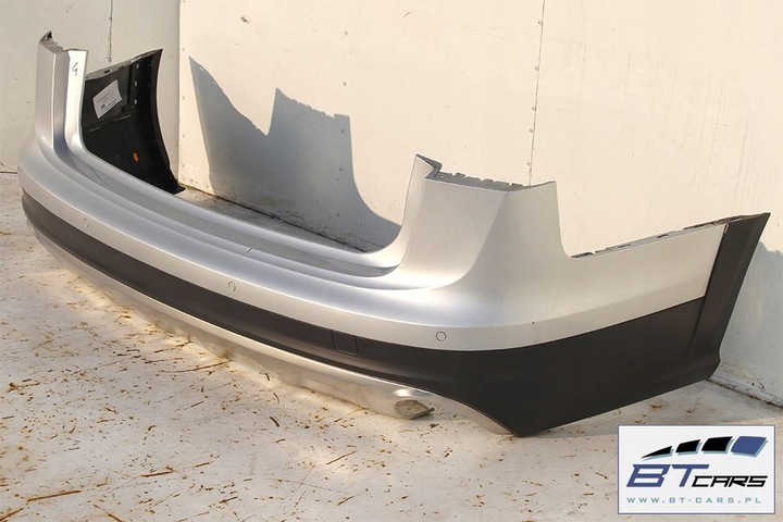 фото №9, Audi a6 allroad зад бампер задний + крышка багажника pdc 4g 4g9 цвет: lx7w