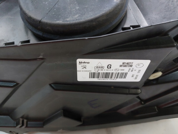 фото №10, Peugeot rifter h7 лінза + led лампи передні 90146217 9816827280