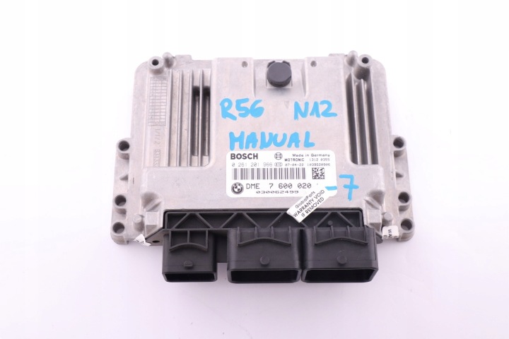MINI R55 R56 R57 MODULE CONTRÔLEUR MOTEUR ORDINATEUR 7600020 7600020-7