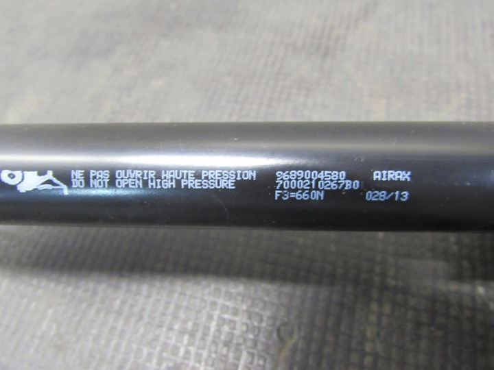 фото №11, Амортизатор крышки зад 9689004580 kpl. peugeot 508 универсал 10-14r