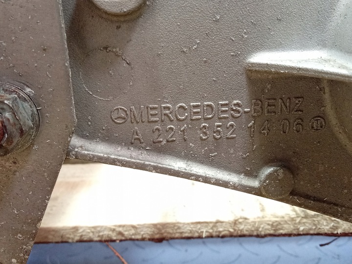 фото №8, Mercedes cl w216 балка тележка подвешивание зад