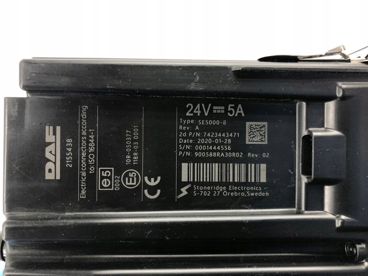 фото №3, Daf xf cf 106 рестайлінг євро 6 тахограф se5000-8 2155438 2020 рік