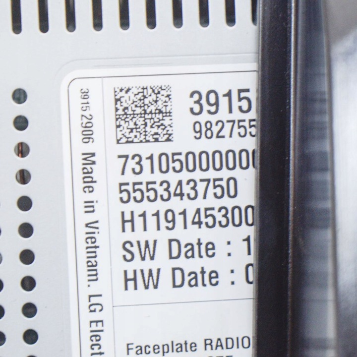 фото №6, Opel crossland x 2019 панель / радиопроигрыватель cd/dvd/gps