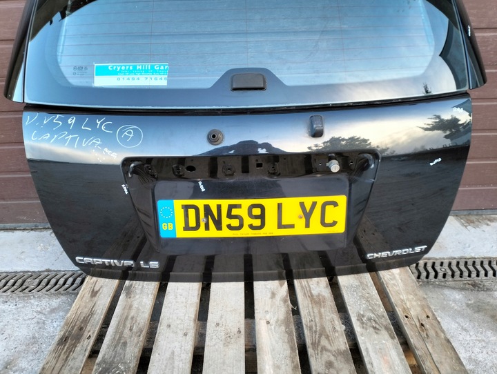 фото №7, Крышка стекло зад chevrolet captiva i цвет gar годы 2006-2010 оригинал