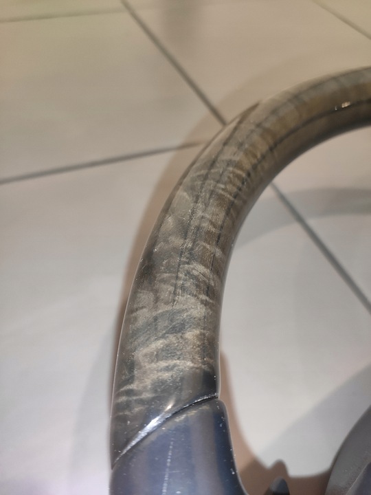 фото №10, Mercedes s-klasa w221 w216 рестайлинг руль мульти лепестки кожа дерево идеал