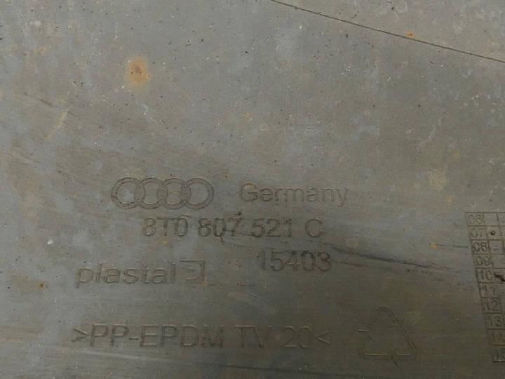 фото №10, Накладка спойлер зад задний бампера audi a5 8t 8f 3d s-line 8t0807521c