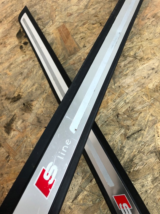 фото №4, A5 купе рестайлінг накладки планки порогові s line kpl