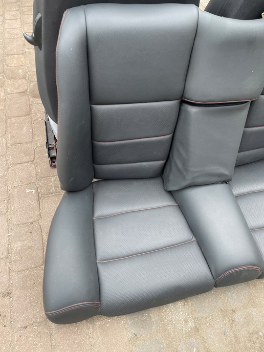 фото №13, Сиденья сиденье левый правые диван bmw e36 cabrio кожа чёрный obszyte