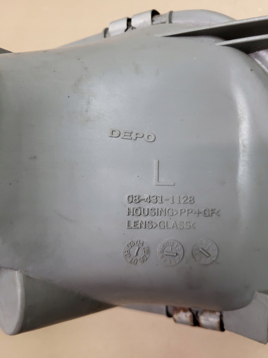 фото №11, Лампа лівий перед фара двигунчик ford fiesta mk4 depo eu