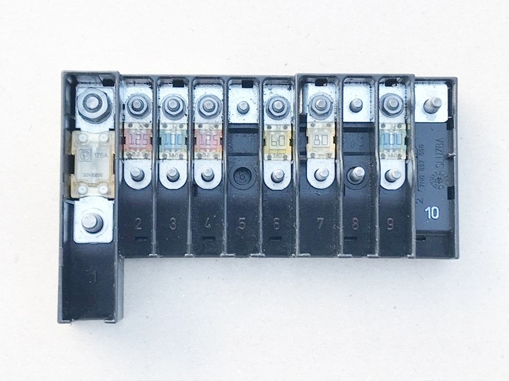 фото №1, Автобус vw t5 рестайлінг коробка корпус запобіжників tdi 7h6970187j