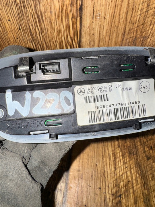 фото №4, Mercedes s клас w220 дисплей pdc