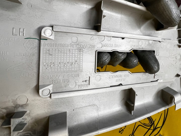 фото №9, Защита обшивка стойка среднего b левая левая renault captur i дорестайлинг