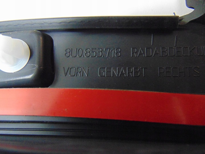 фото №15, Планка накладка крыльев правая перед audi q3 8u0853718 новая оригинал