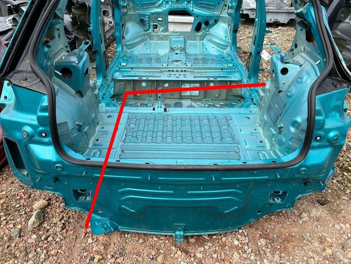 фото №4, Vw id.3 id3 2022 pas пол ванна зад задняя