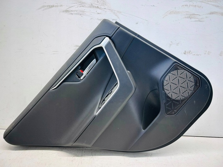 фото №2, Rav4 v боковина оббивка двері задніх лівий зад шкіра біла nić