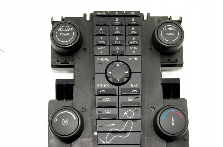 фото №6, Панель радіо повітропровід кондиціонера volvo v50 s40 ii 30737668 2004-2007