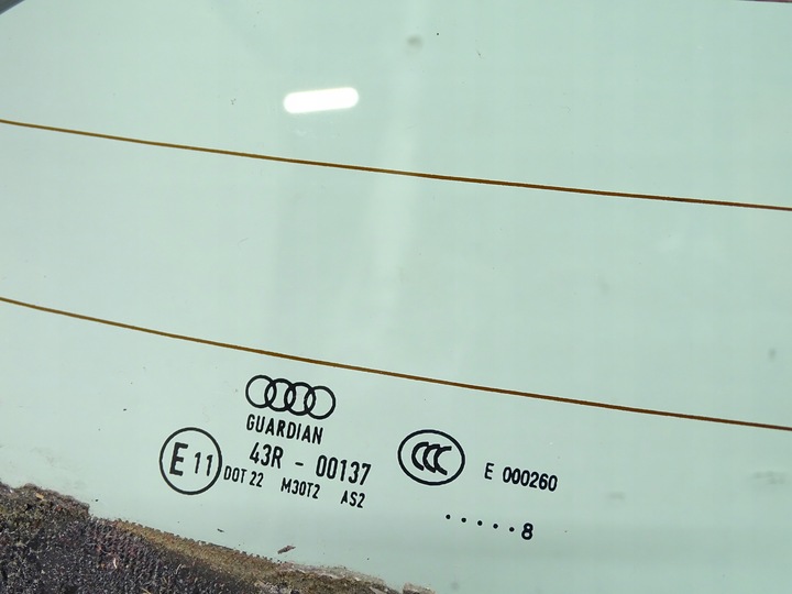 фото №5, Скло зад задня дах складного скляна audi a3 8p cabrio 08r as2