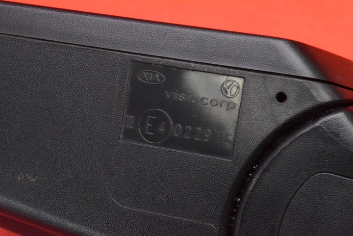фото №7, Дзеркало ліве чорні механічне eu 022916 kia soul 1 i 08-11