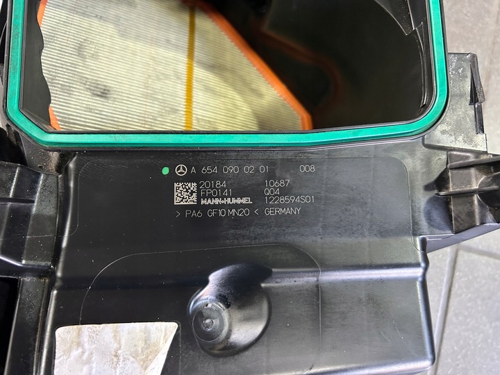 фото №9, Mercedes a6540900201 корпус фільтра повітря 2.0 cdi gla 247 a177 w247 cla