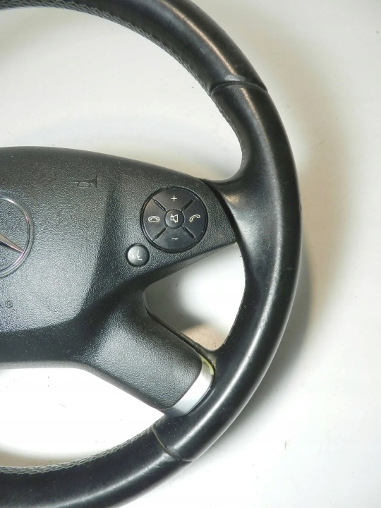 фото №7, Mercedes e-klasa w212 руль кожа мультифункция + подушка a2124600303