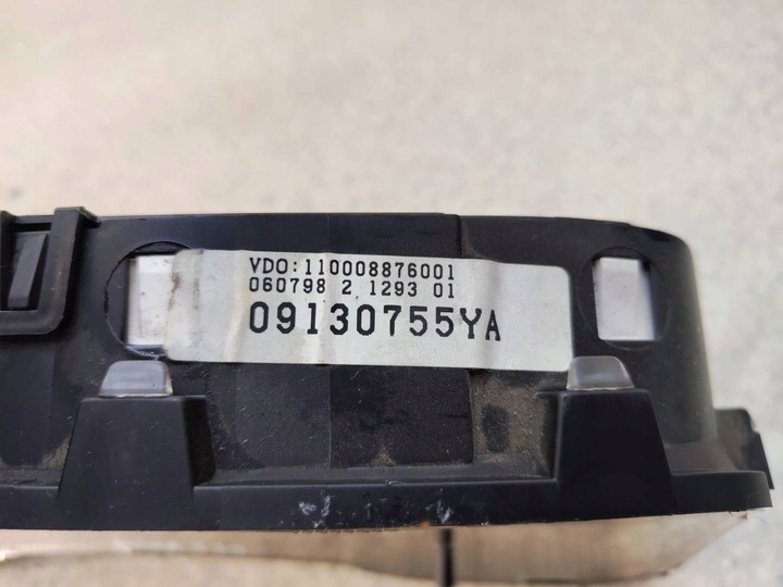 фото №5, Спидометр приборы спидометр opel astra g ii купе европа - 09130755ya