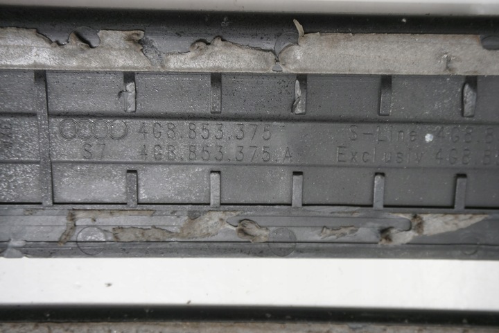 фото №8, Audi a7 4g s-line планки накладки порога комплект