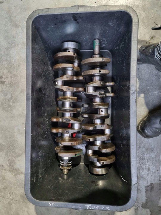 фото №2, Wał колінчастий mercedes sprinter ml 2.7 cdi om612