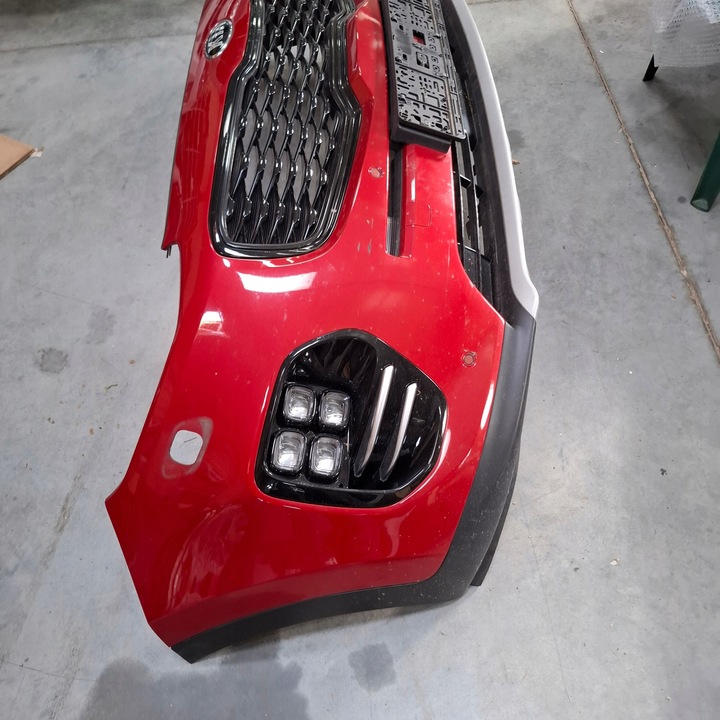 фото №8, Kia sportage iv 4 15-18 бампер перед комплектный a9 w цвет gt line