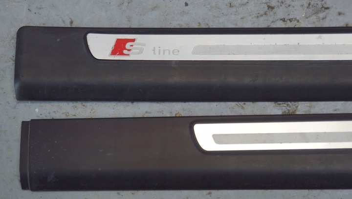 фото №8, Планки накладки порогові audi a6 c6 s-line 4f0853375e комплект p37