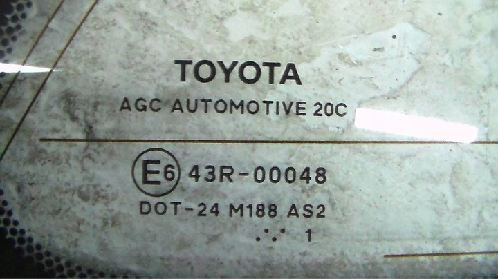 фото №9, Toyota avensis універсал скло кузовна права 08r--