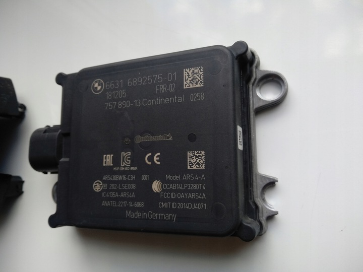 фото №3, Модуль радар датчик bmw g30 g01 6892575-01