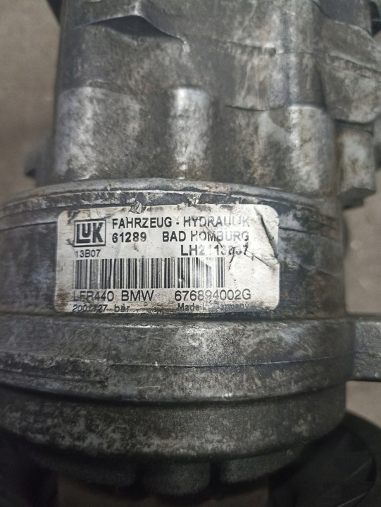 фото №7, Насос підсилювача bmw e60 динамічний drive 6768940