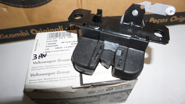фото №1, Замок задней крышки дверь распашной vw caddy iii