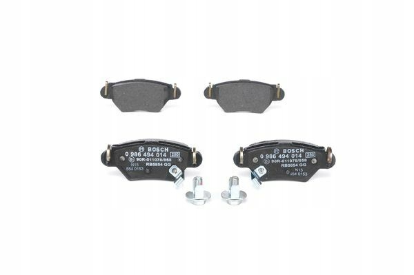 фото №16, Тормозные колодки тормозные bosch 0986494014 23258.16.9